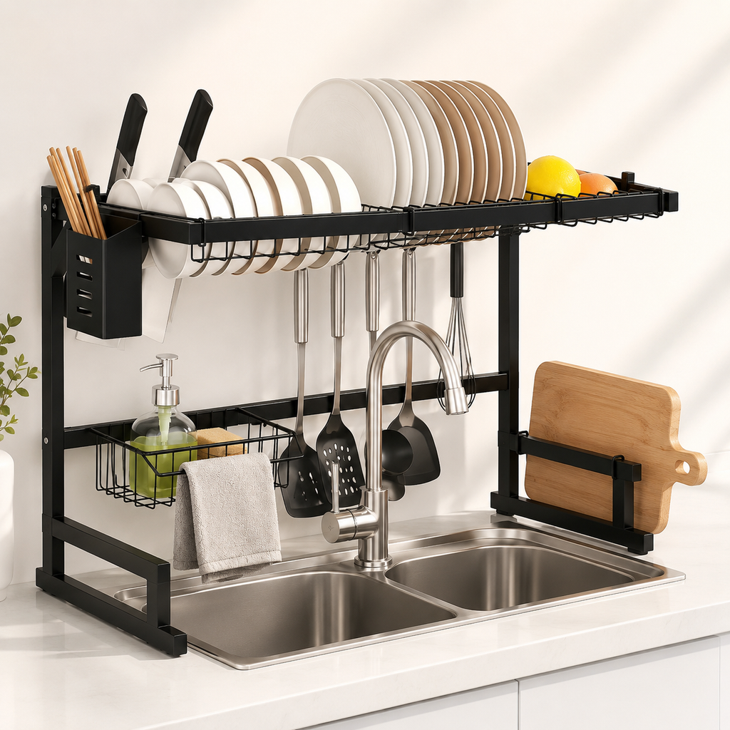 Escurridor de Platos Sobre Bacha - Organizador de Cocina